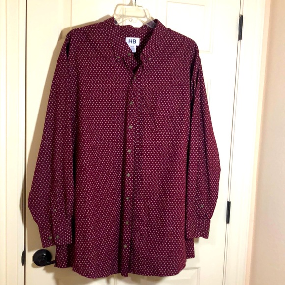 HB Other - HB long sleeve button down shirt 3XLT